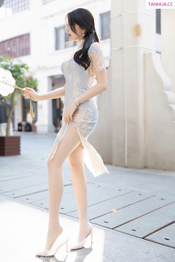 陈芝 芝芝Booty [XiuRen]高清写真图 2023.03.17 No.6434 徐莉芝Booty 旗袍美腿第12张图片